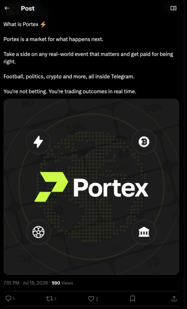 Portex launch