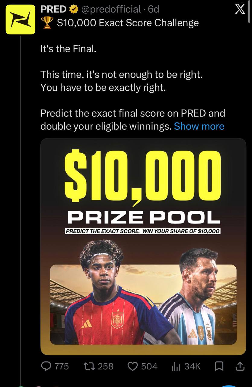 PRED Exact Score Challenge