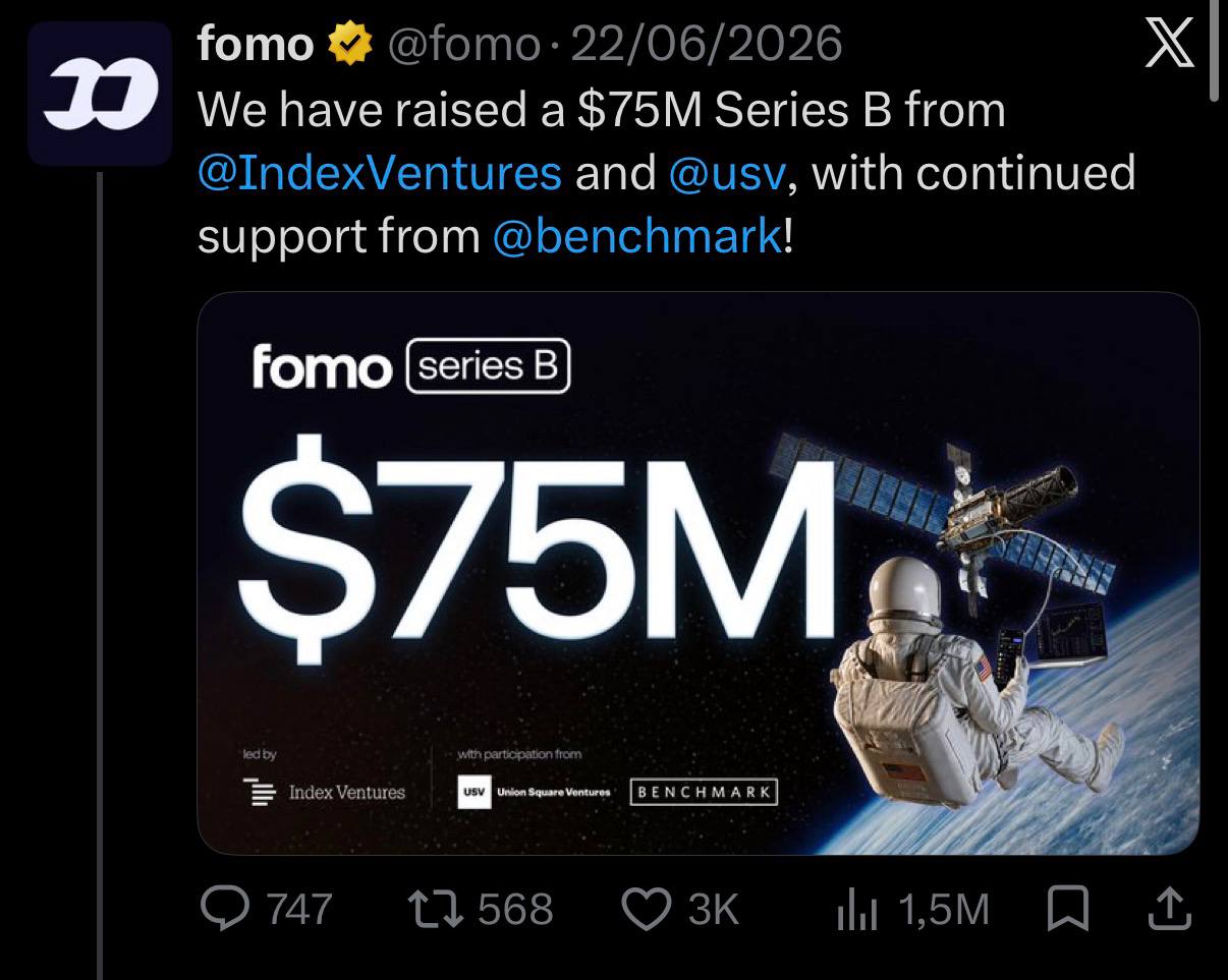 fomo Series B