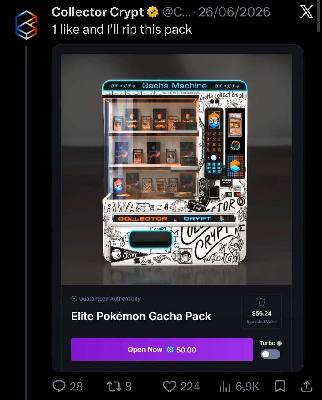 Collector Crypt интерактив
