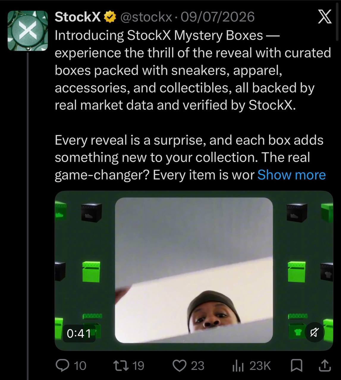 StockX Mystery Boxes