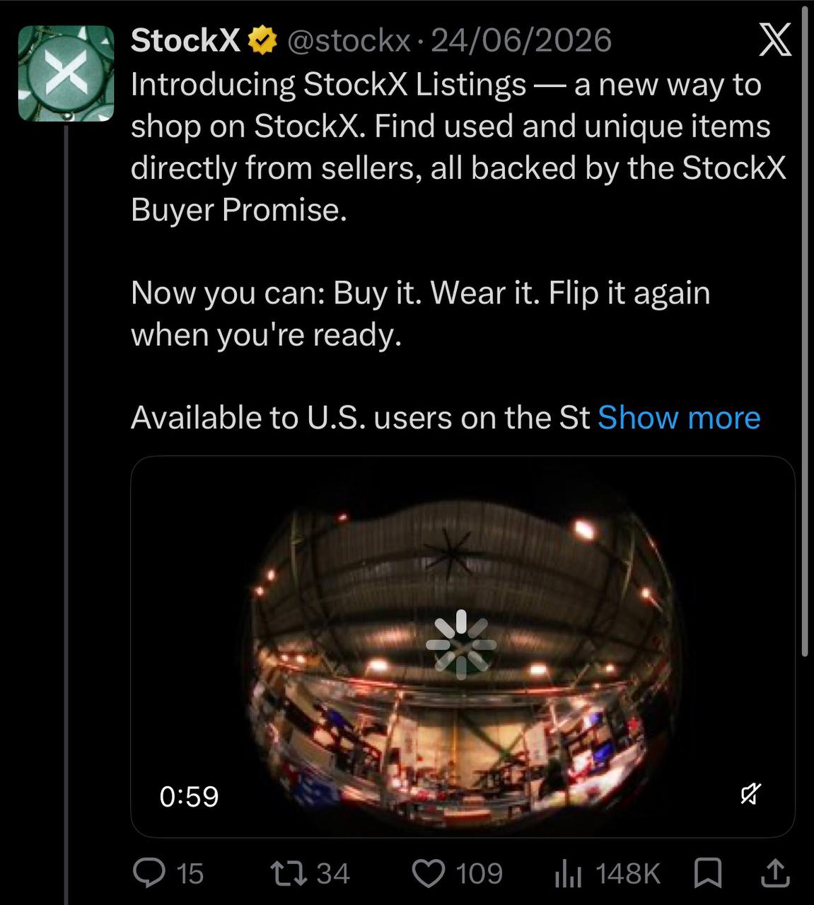 StockX Listings
